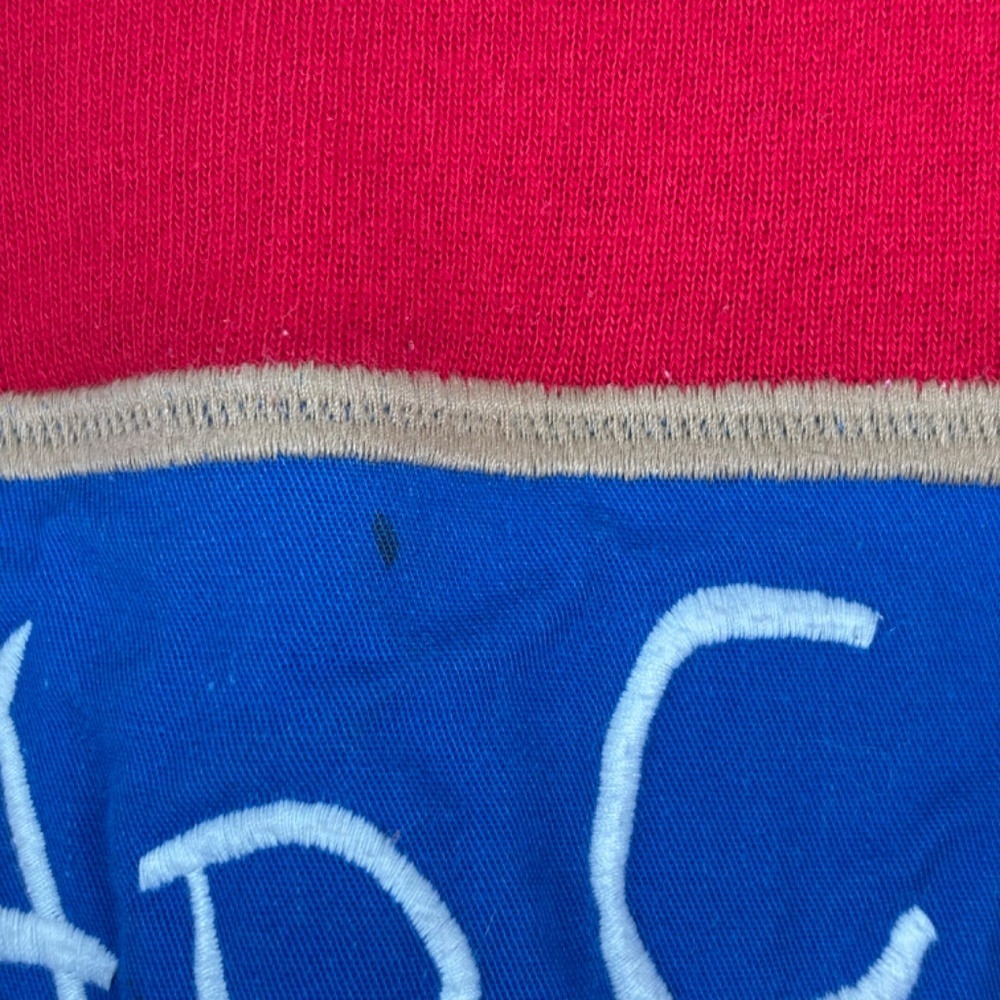 VTG 90s Kellys Kids Matching Set 4/5 Crewneck Corduroy Shorts Back to School ABC - Picture 3 of 16